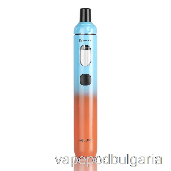 Vape Течности Joyetech Ego Aio All-in-one Starter Kit 10th юбилейно издание - синьо / оранжево